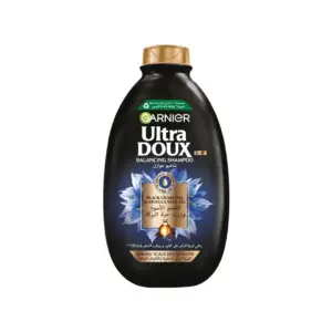 Garnier Ultra Doux Nigella Seed & Charcoal Shampoo - 400 ml