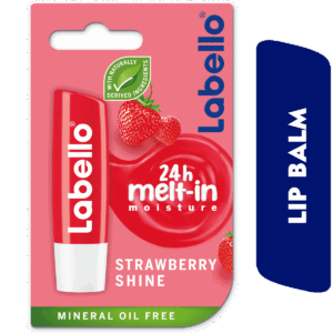 Labello, Lip Balm, Strawberry Shine - 4.8 Gm