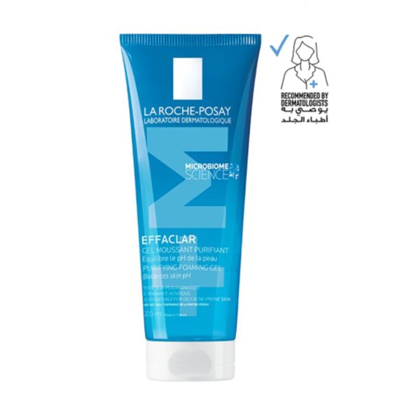 لاروش بوزيه جل ايفاكلار الرغوي المنقي للبشرة الدهنية الحساسة - 200مل