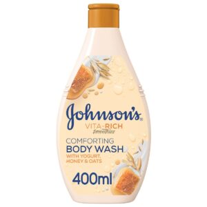 Johnsons Yogurt Honey Body Wash 400 Ml