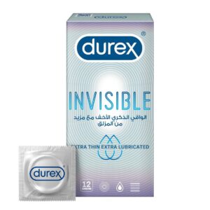 Durex Invisible Extra Thin 12 Condm