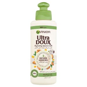 Garnier, Ultra Doux, Leave-In Milk, Hair Hydrating, With Almond Milk - 200 Ml