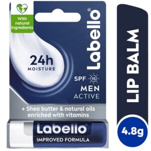 Labello, Lip Balm, For Men, For Moisturized & Protected Lips - 4.8 Gm