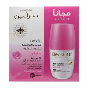 بيزلين مزيل عرق عطر الورد 1+1