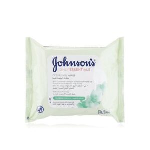 Johnsons Daily Essent Clr Skin 25 Wipe