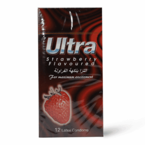 Ultra Condoms Strawberry 12Pcs