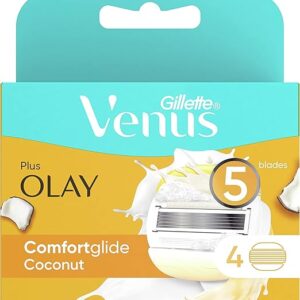 Gillette Venus Comfortglid Oly 5 Blade 4 Pcs