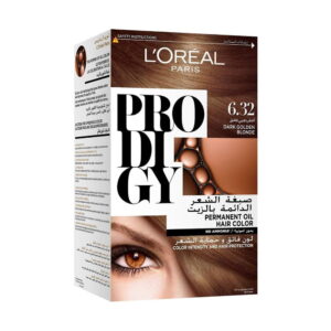 Loreal Prodigy Dark Golden Blonde Color Kit 6.32
