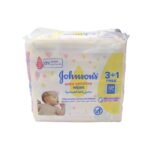 Johnsons Baby Wipes Ext.sensitive 3+1=224 Pcs