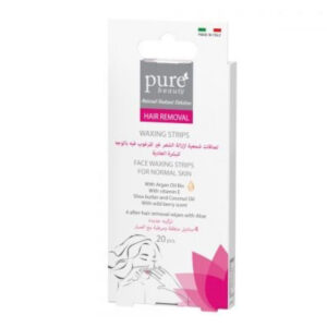 Pure Beauty 20 Wax Strips Face