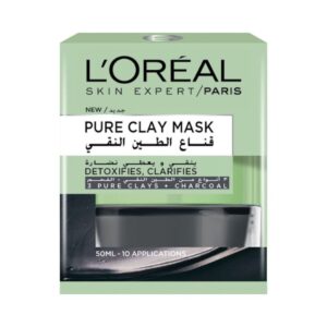 Loreal Paris Pure Clay Mask Charcoal 50Ml