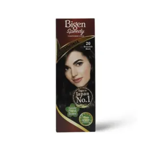 Bigen Hair Color Without Ammonia - brownish Black 20