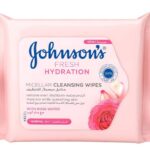 Johnsons Hydrat Miclr Rose Water 25 Wipe