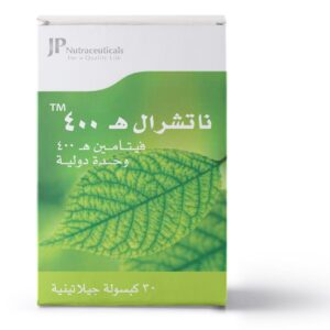 Jp Natural Vitamin E  400 Mg 30 Capsules