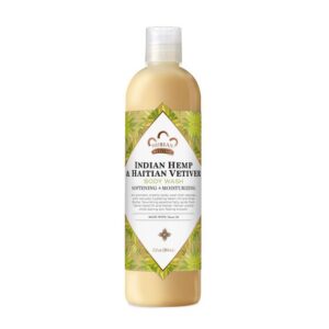 Nubian Heritage INDIAN HEMP & HAITIAN VETIVER BODY WASH 13 fl oz