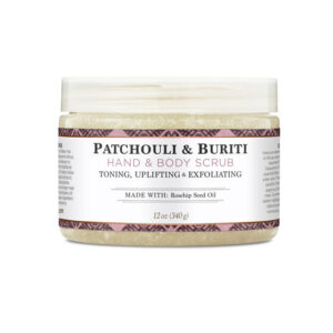 Nubian Heritage PATCHOULI & BURITI HAND & BODY SCRUB 12 oz