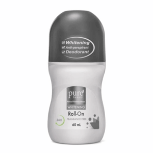 Pure Beauty Whitening Anti-perspirant Fragnance Free Roll-On Deodorant - 60ml