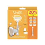 Gillette Venus ComfortGlide Coconut 1 Handle 6 Blades