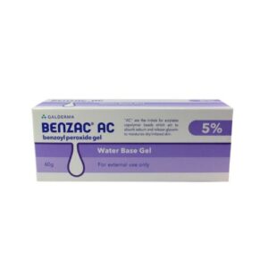Benzac Ac 5 % Gel 60 Gm