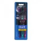 Oral-B Toothbrush 3 Pieces, Black'