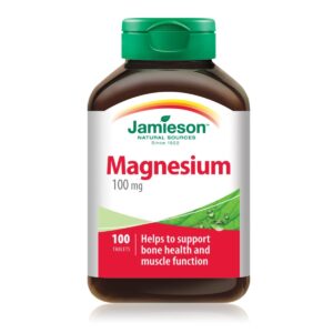Jamieson 100 Mg Magnesium - 100 Tablets