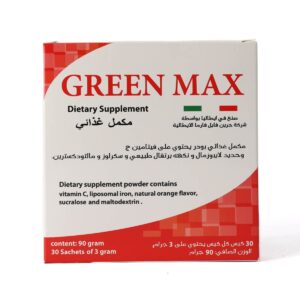 Green Max Dietary Supplement Orange Flavour - 30 Sachets