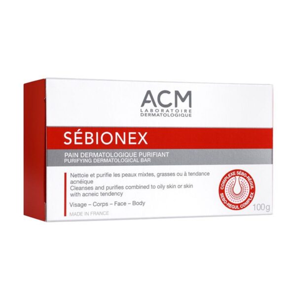 ACM Sebionex Purifying Dermatological Bar - 100gm