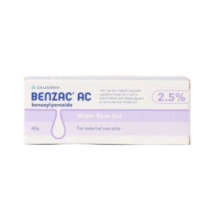 Benzac-Ac 2.5% Gel 60 gm