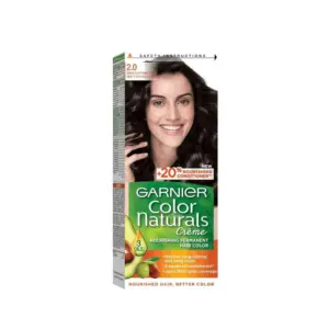 Garnier Color Naturals Hair Color - Deep Black Shine 2.0