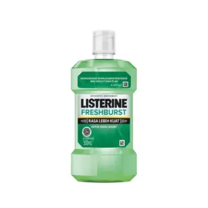 Listerine Fresh Burst Mouthwash - 500 ml