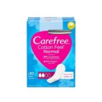 Carefree Cotton Feel Normal 30 Pantyliners