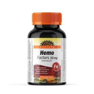 Holista Hemo Factors - 20 Mg - 60 Chewable Tablets