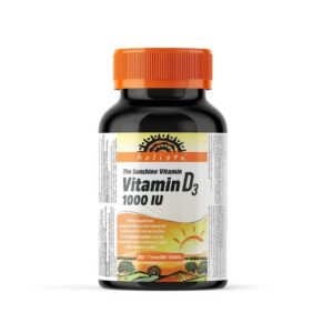 Holista Vitamin D3 - 1000 Iu - 180 Chewable Tablets