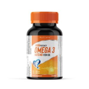 Holista High Potency Omega 3 - 1425mg Fish Oil - 80 Softgels