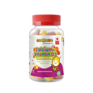 Gumazing Calcium + Vitamin D3 for Kids - 60 Gummies