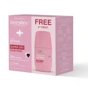 Beesline Deo Roll Jouri Rose 50 Ml (1+1)