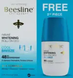 Beesline Deo Roll Cool Breez 50Ml (1+1 Free)