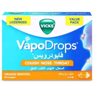 Vicks Vapodrops Orange 36 pcs