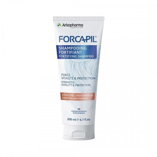 Forcapil shampoo-900x900 فوركابيل شامبو مقوي بالكيراتين وبروفيتامين B5 200 مل