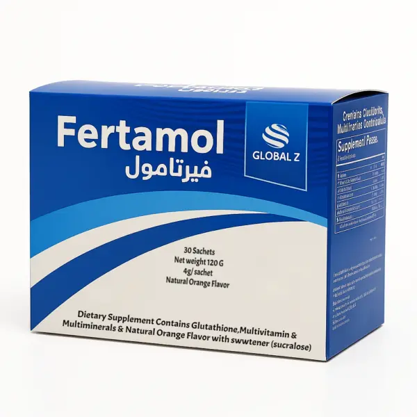 fertamol فيرتامول 30 كيس لعلاج العقم وزيادة الخصوبة للرجال والنساء