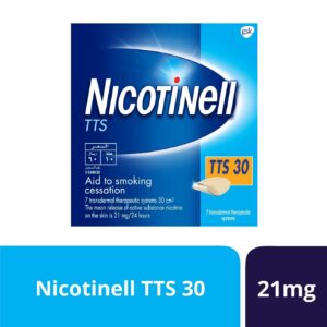 Nicotinell TTS-30 21mg Patch 7pcs