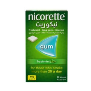 Nicorette Gum Freshmint 4mg 30 Pcs