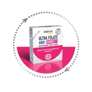 Biofar Ultra Folate 400 Direct 14 Sticks