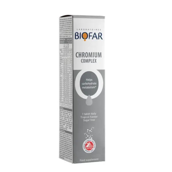 Biofar Effervescent Chromium Complex - 20 Tablet