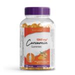Holista - Curcumin, a food supplement extracted from turmeric, with orange flavor, 120 gummies