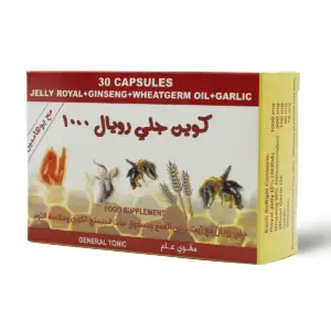 Queen Royal Jelly 1000 Mg - 30 Capsules