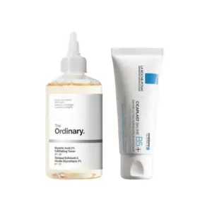 Skin peeling and brightening set