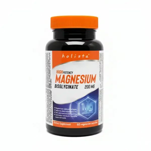 Holista Magnesium Bisglycinate 200 Mg - 60 Capsules