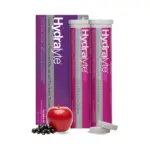 هيدرالايت أقراص فوارة بنكهة التفاح والكشمش الأسود - 40 قرص