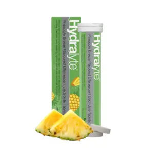 Hydralyte Effervescent Electrolyte Pineapple - 20 Tablets